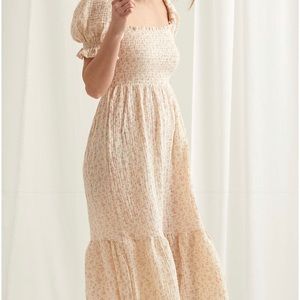 Beautiful cotton maternity dress Nothing Fits But